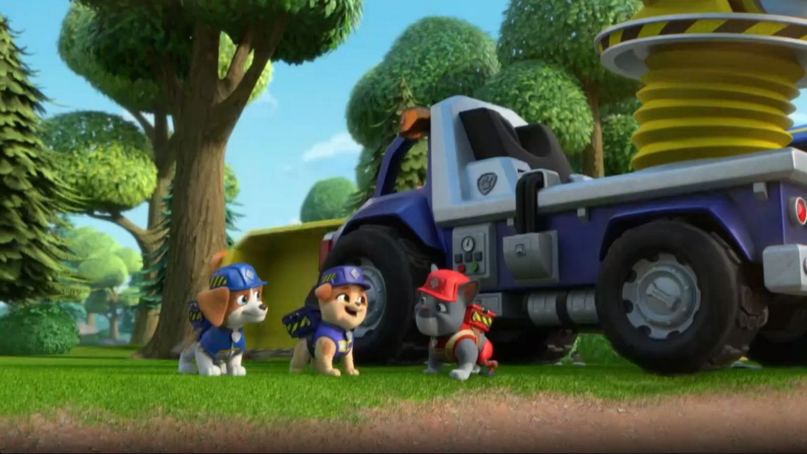 El equipo construye una montaña rusa - Equipo Rubble | Ver