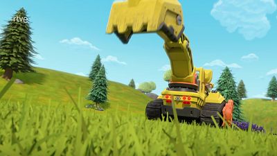 El equipo construye una estación de tren - Equipo Rubble | Ver