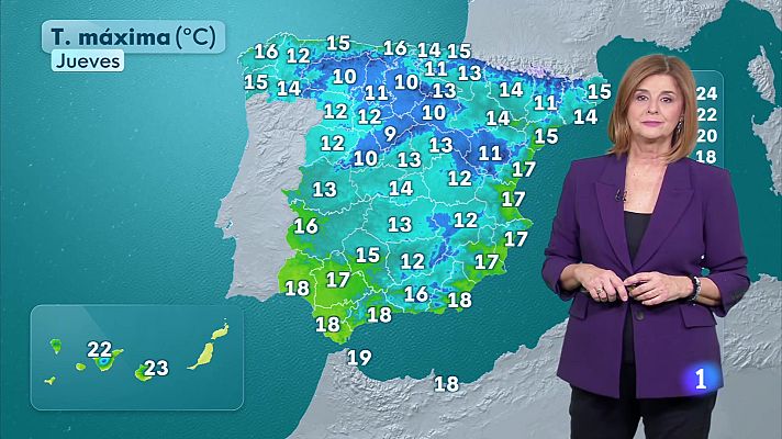 Informativo Telerioja - El tiempo en la rioja - 25-11-2025