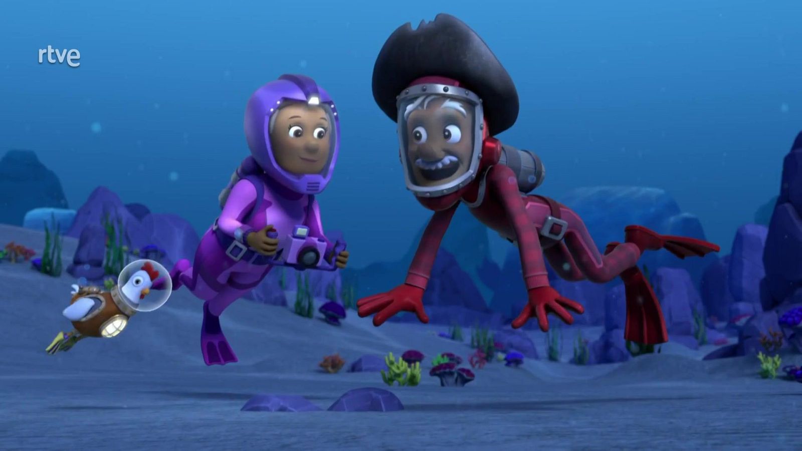 La patrulla salva a Otis bajo el agua - La patrulla canina | Ver