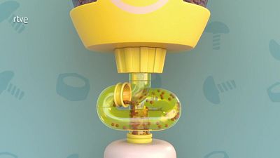 El equipo construye un dispensador de comida - Equipo Rubble | Ver