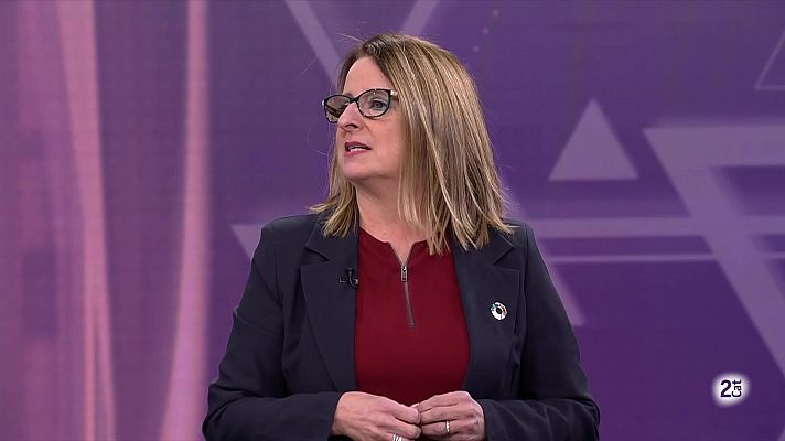 El Vespre - Anna Berga alerta sobre l'augment de les violències masclistes i posa el focus en les digitals i vicàries