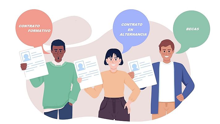 Aquí hay trabajo - Formación en el trabajo: 3 opciones