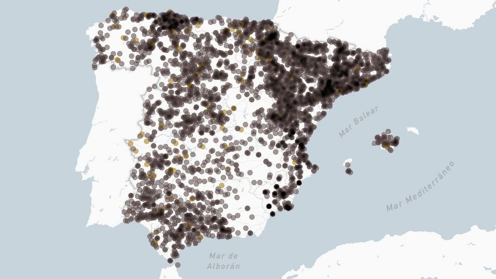 El mapa de fosas de Castilla y León | Ver