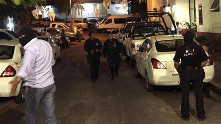 Telediario 1 - Brutal agresión en México