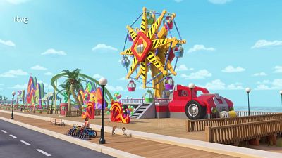 El equipo construye una noria - Equipo Rubble | Ver