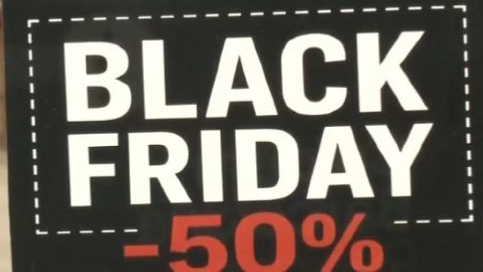 Solo uno de cada tres productos se rebaja en el 'Black Friday' - Directo al grano | Ver
