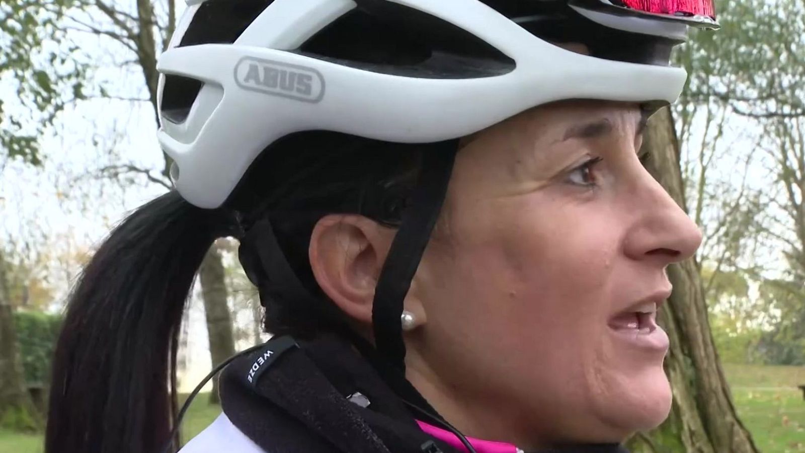 Acompañamos Ziortza Villa, subcampeona del mundo de ciclismo de ultradistancia, en un entrenamiento