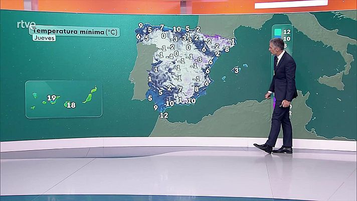 El tiempo - Probabilidad de rachas muy fuerte en el Ampurdán, Pirineo y bajo Ebro