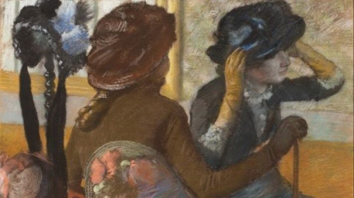 El Museo Thyssen analiza el cuadro \"En la sombrerería\" de Degas | Ver