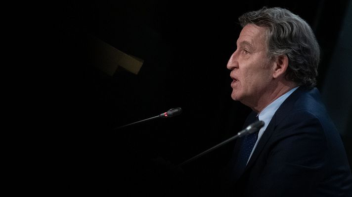 Telediario 1 - Feijóo asegura que el caso Koldo "no tiene precedentes en la democracia española"