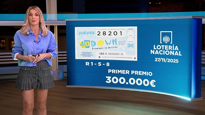 Loterías - Sorteo de la Lotería Nacional, Bonoloto, Primitiva y Jóker del 27/11/2025