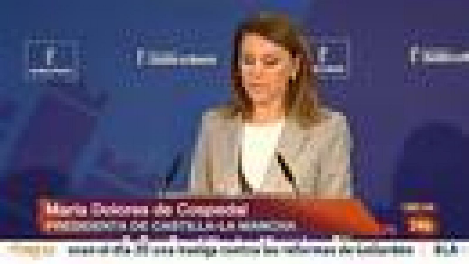Informativo 24h: Cospedal anuncia que Castilla-La Mancha cumple el objetivo de déficit para 2012 al cerrar en el 1,48% | RTVE Play