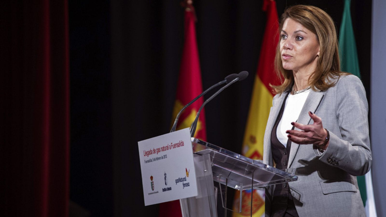 Cospedal anuncia que Castilla-La Mancha cumple el objetivo de déficit para 2012 al cerrar en el 1,48% - Informativo 24h | Ver