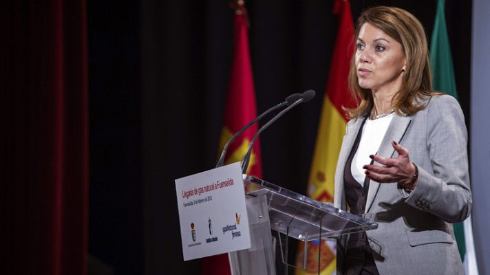 Informativo 24h - Cospedal anuncia que Castilla-La Mancha cumple el objetivo de déficit para 2012 al cerrar en el 1,48%