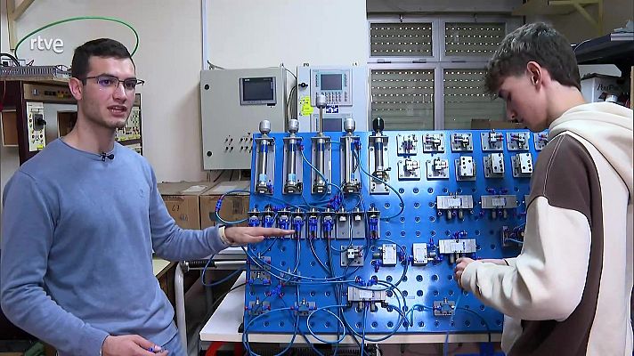 Aquí hay trabajo - Trabajar en robótica industrial