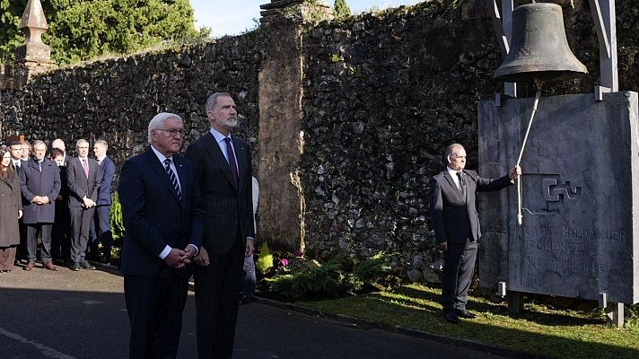 Informativo 24h - Homenaje en Gernika del rey Felipe VI y el presidente de Alemania