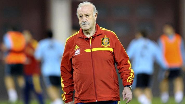 Telediario 1 - Del Bosque: "Tabárez es siempre un caballero"