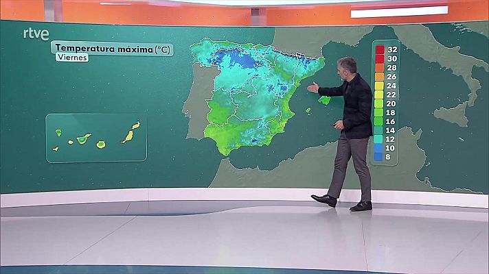 El tiempo - Probables ascensos notables de las temperaturas en el entorno pirenaico