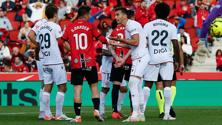 Resúmenes de LaLiga - RCD Mallorca - CA Osasuna: resumen del partido de la 14ª jornada de Liga | Primera