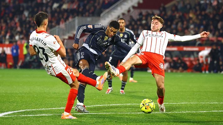 Resúmenes de LaLiga - Girona FC - Real Madrid: resumen del partido de la 14ª jornada de Liga | Primera
