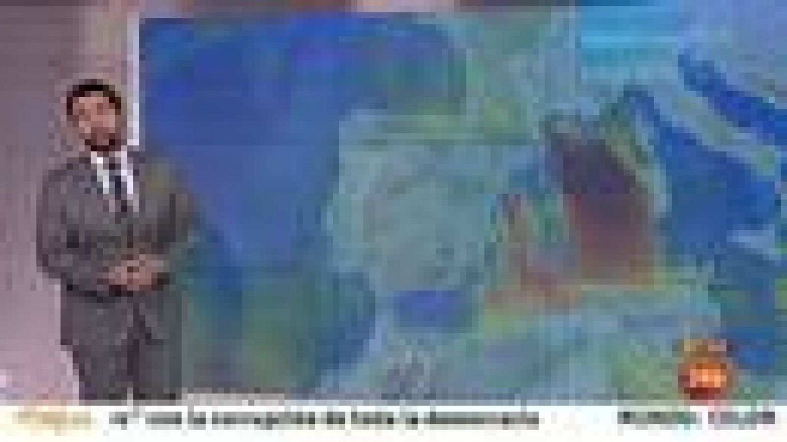 Lluvia, viento y oleaje fuerte en el norte - El tiempo | Ver