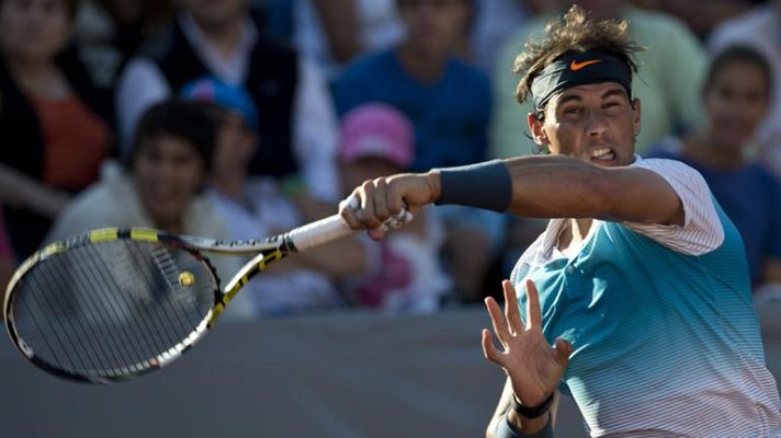 Telediario 1 - Nadal vuelve a jugar