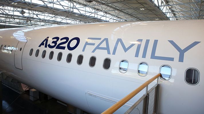 Telediario Fin de Semana - Airbus manda una actualización obligatoria para los aviones modelo A320