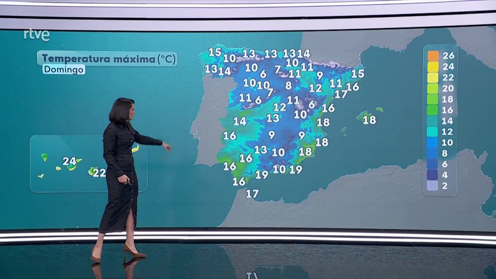 El Tiempo Noche - 30/11/25 - RTVE.es - El tiempo | Ver