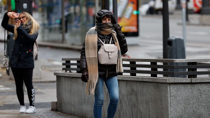 Heladas, bajan las mínimas y persiste la lluvia en Galicia | Ver