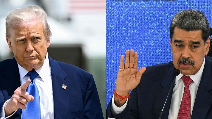 Trump confirma que habló con Maduro en medio de la tensión máxima con Venezuela: \"No fue ni bien ni mal\" | Ver ahora