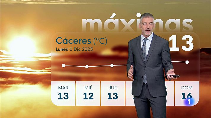 Noticias de Extremadura - El tiempo en Extremadura - 01/12/2025