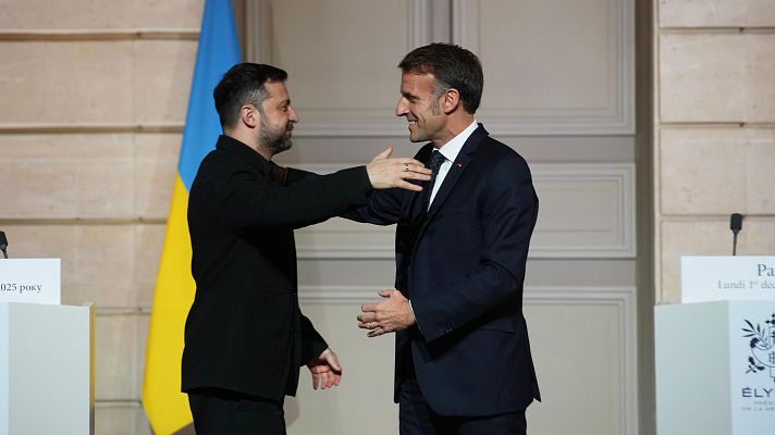 Informativo 24h - Macron, tras reunirse con Zelenski: "Solo Ucrania puede decidir sobre su territorio"