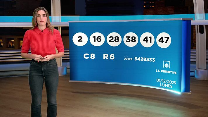 Loterías - Sorteo de la Bonoloto y Primitiva del 01/12/2025
