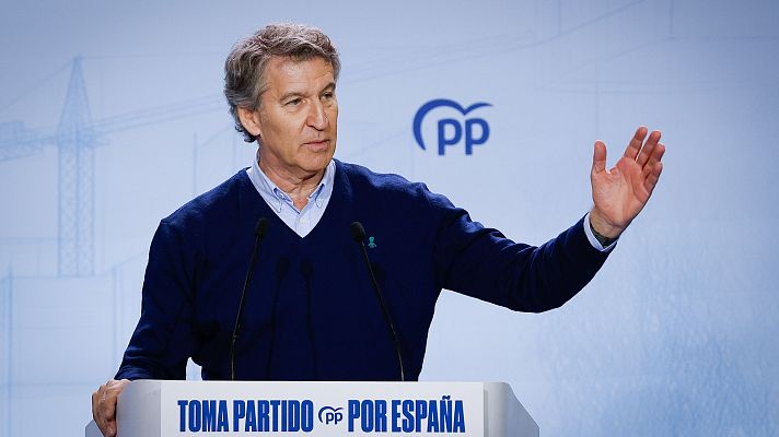 Feijóo, sobre la entrevista de Sánchez: \"Es el presidente menos creíble de la democracia\" | Ver