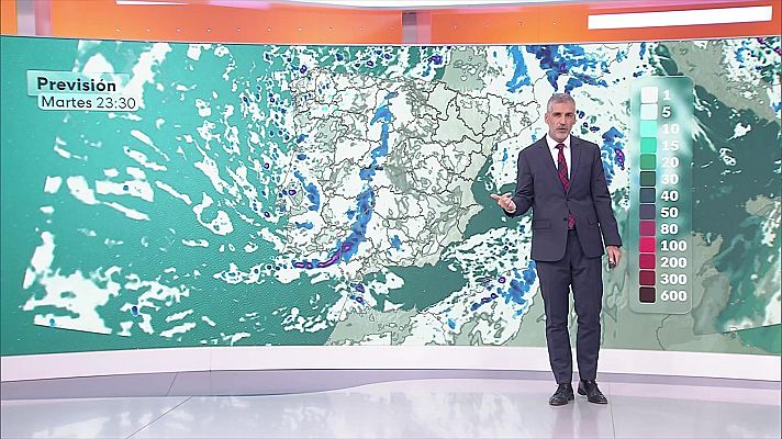 El tiempo - Acumulaciones de nieve en zonas del sistema Central e Ibérica norte, pudiendo afectar a áreas aledañas