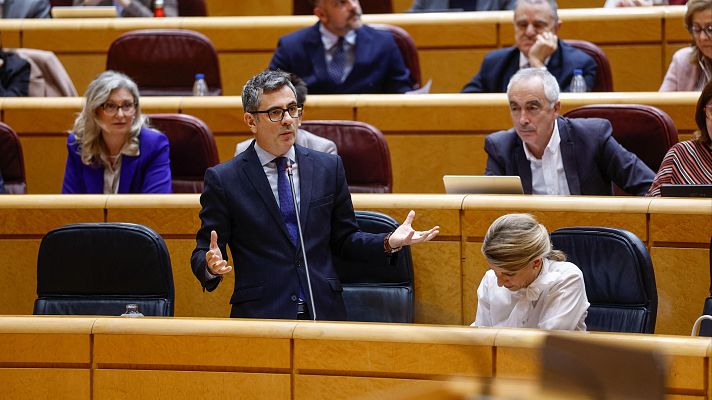 España en 24h - El PP habla de "trabajadoras de la intimidad" en el Senado y Bolaños retire sus palabras