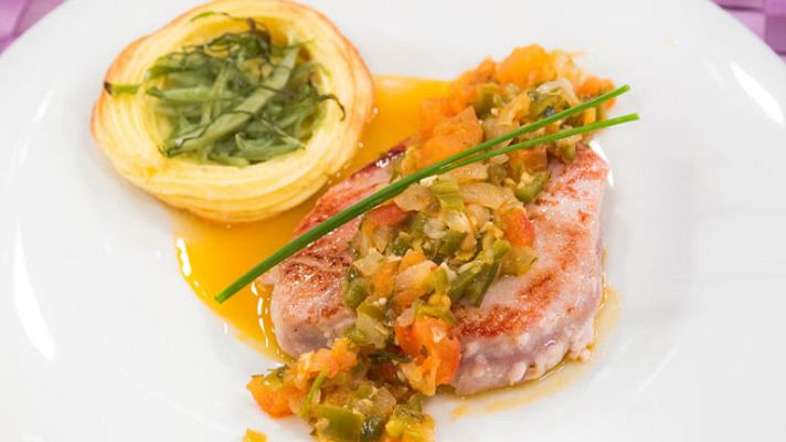 RTVE Cocina - Bonito en piperada