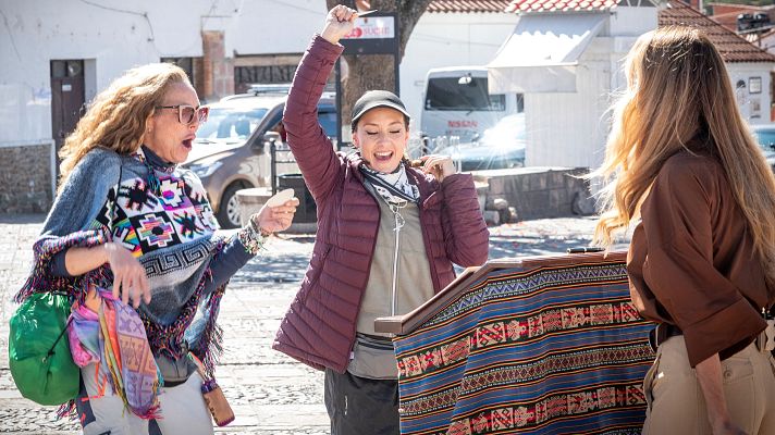 Hasta el fin del mundo - Rocío y Anabel ganan la quinta etapa en Sucre