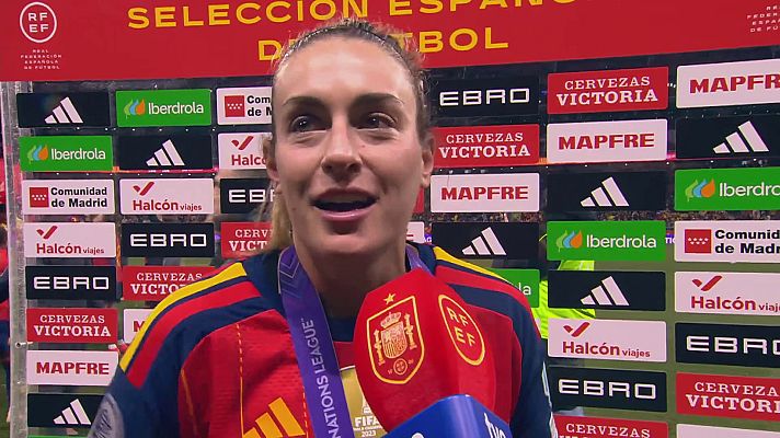 Fútbol - Alexia Putellas, tras ganar la segunda Nations: "Es una de las mejores noches de mi carrera"