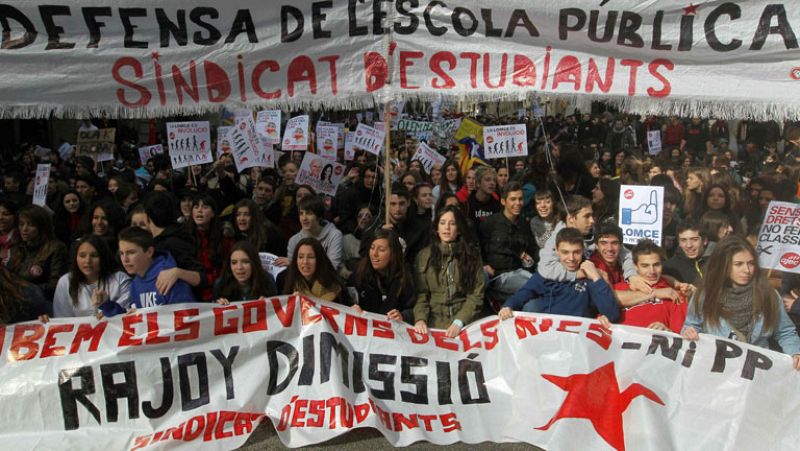 Segunda jornada de huelga por la reforma educativa