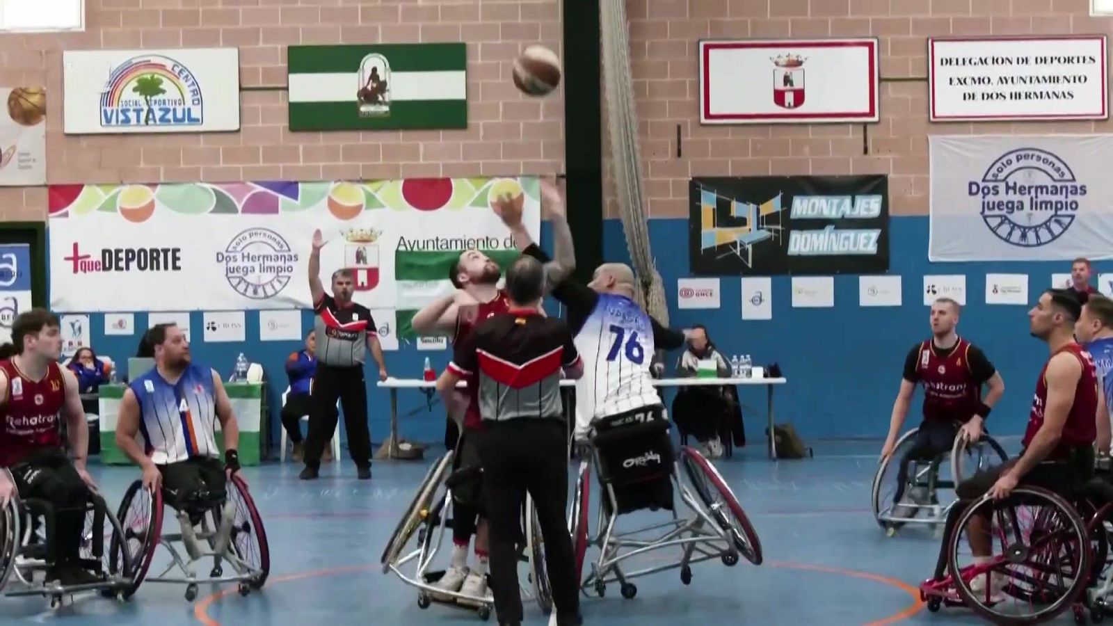 Baloncesto en silla de ruedas - Superliga BSR España. Resumen Jornada 5 - Baloncesto en silla de ruedas | Ver