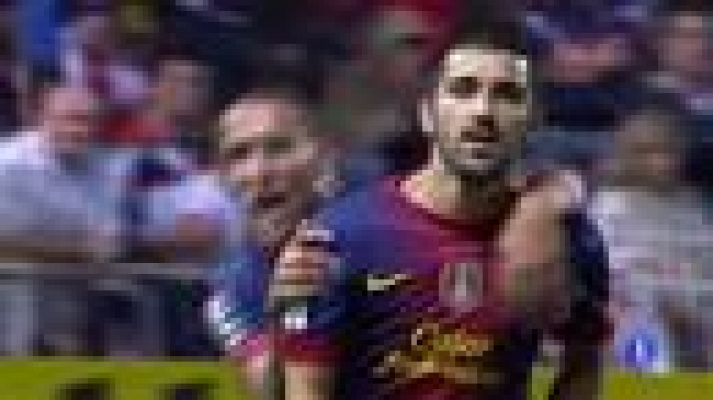 Telediario 1 - Villa podría recalar en el Arsenal