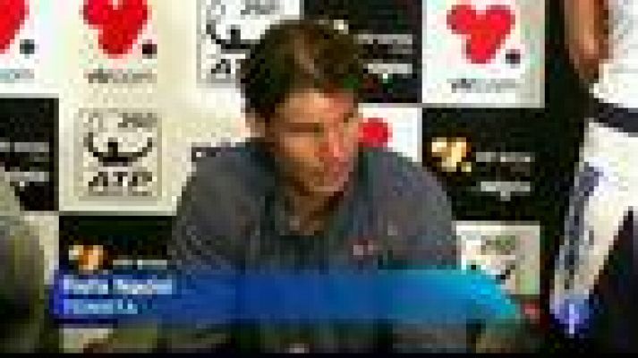 Telediario 1 - Nadal vuelve ganando, pero con dolor
