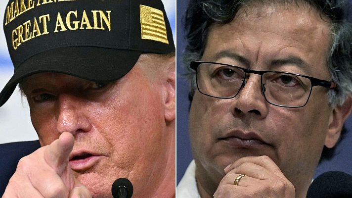 Telediario 2 - La tensión entre EE.UU y Venezuela sigue creciendo y Trump apunta también contra Colombia
