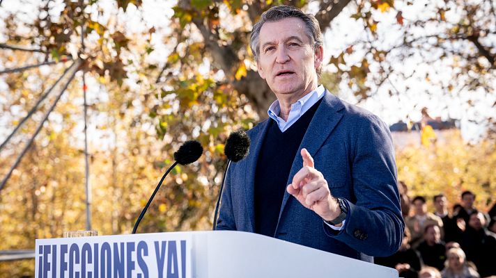 Telediario 1 - El PP critica la "hipocresía" del feminismo del PSOE ante el caso Salazar