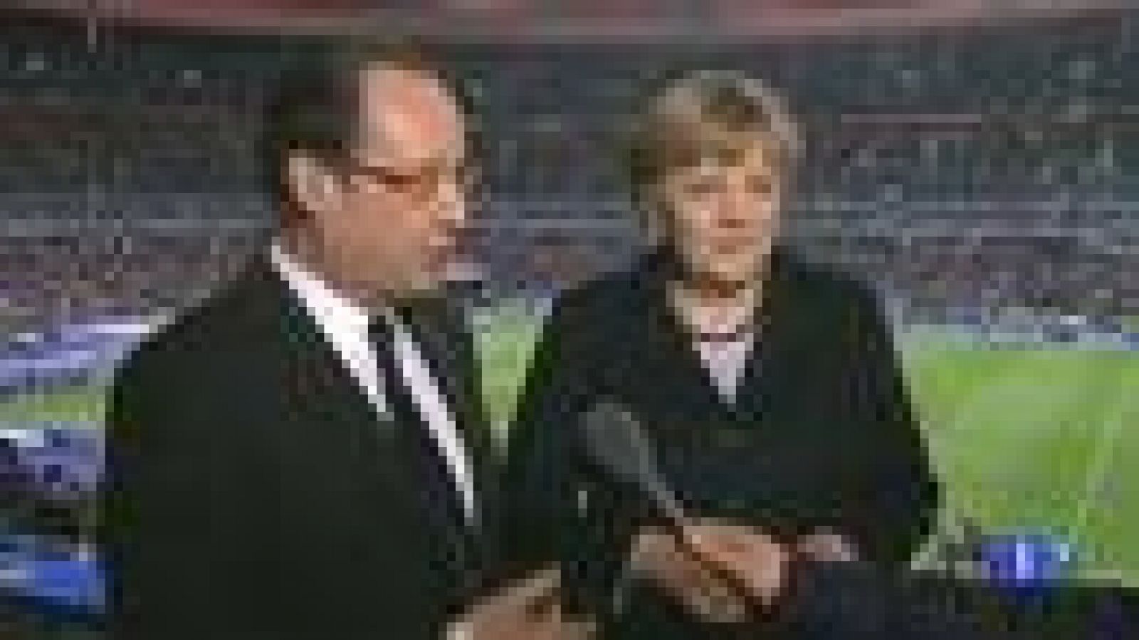 Telediario 1: Hollande y Merkel, unidos por el fútbol | RTVE Play