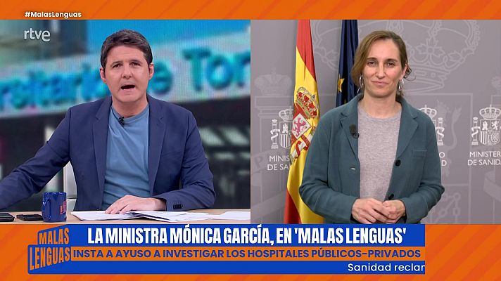 Malas lenguas - La Ministra de Sanidad en Malas Lenguas