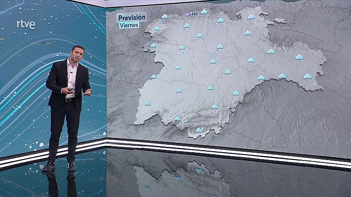El tiempo - Máximas en descenso en el norte de Aragón y Cataluña, aumentos significativos en el sur peninsular