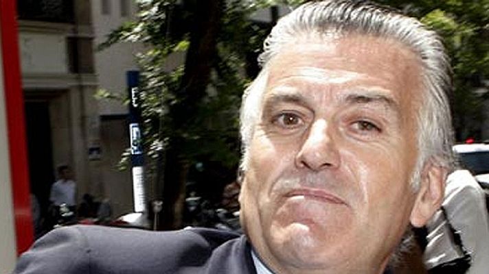 Telediario 1 - Bárcenas niega ante el fiscal la contabilidad B del PP y realiza una prueba caligráfica